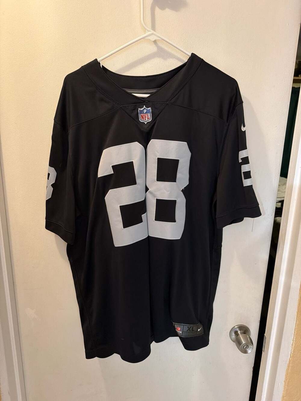 Nike NFL Las Vegas Raiders Josh Jacobs #28 On Field Dri-Fit Jersey Size XL